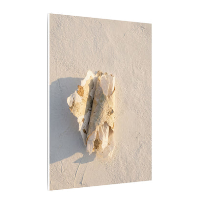 Paper Fold Canvas Art | Winter Japandi Texture Art