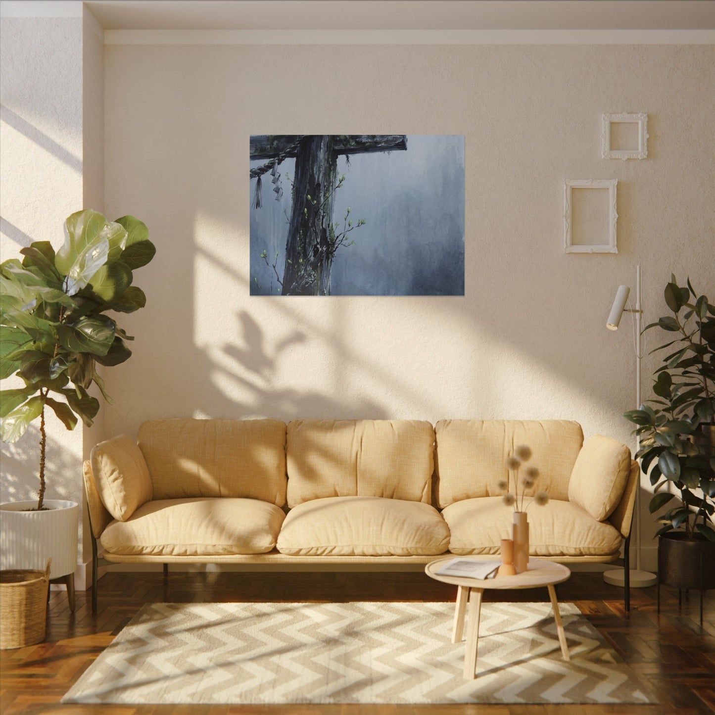 Spring Broken Pottery Broken Beauty Canvas Art | Artful Decor