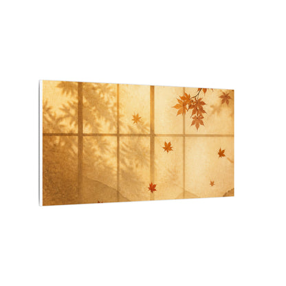 Shoji Screen Texture Canvas Art | Earthy Japandi Art