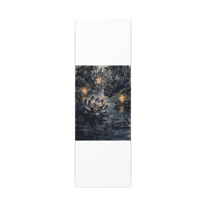 Fukinsei Lotus Flower Canvas Art - Zen Sumi E