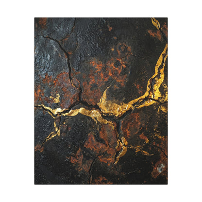 Kintsugi Broken Beauty Canvas Art