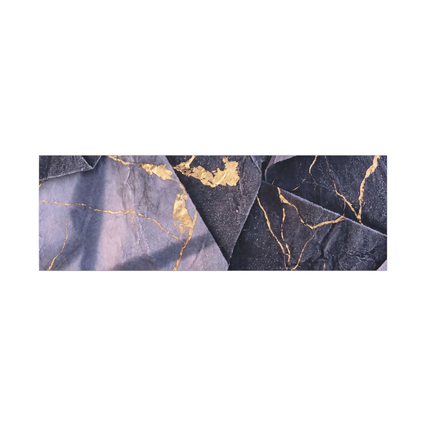 Seijaku Paper Fold Canvas Art - Kintsugi Gold Vein