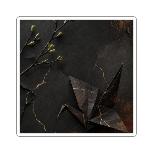 Ma Paper Fold Sticker - Kintsugi Broken Beauty