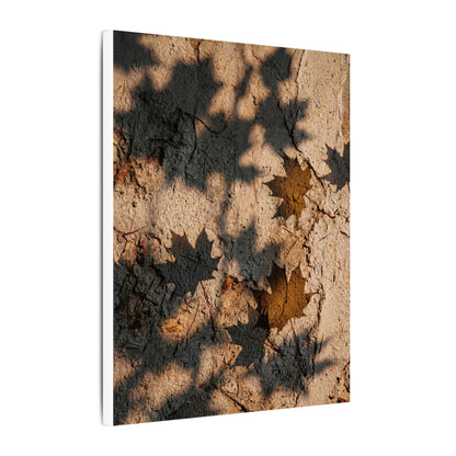 Cozy Shadow Play Canvas Art - Texture Japandi