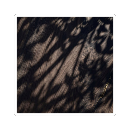 Dark Japandi Shadow Play in Dappled | Shadow Zen Sticker
