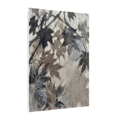 Shadow Play Texture Canvas Art | Cozy Japandi Art