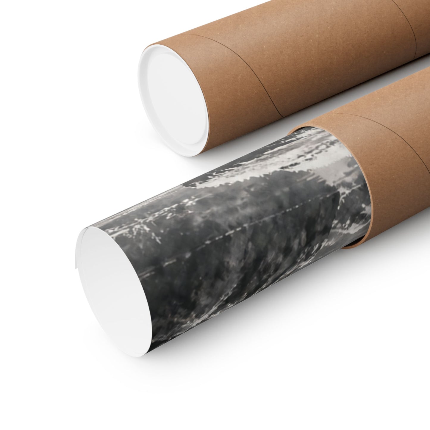 Dappled Incense Smoke Wall Art Print - Zen Seijaku