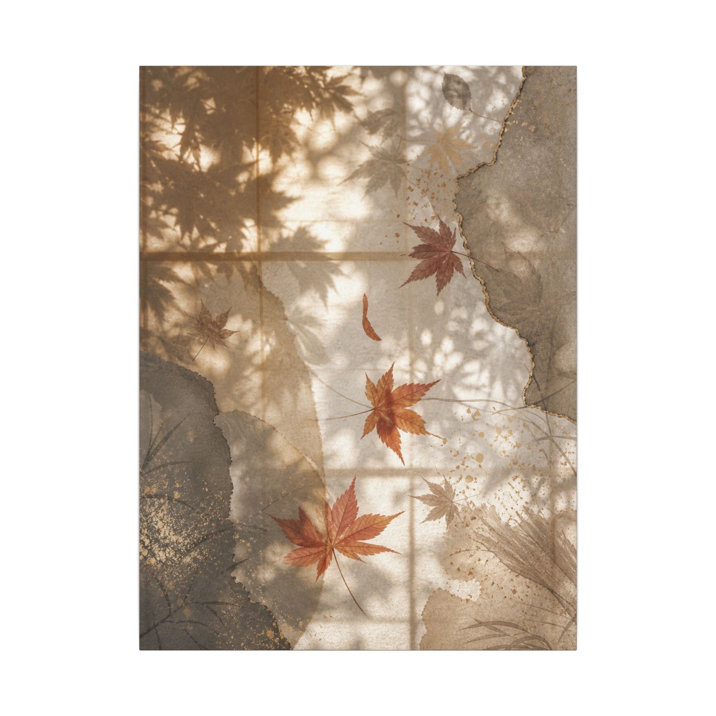 Datsuzoku Shoji Screen Canvas Art - Japandi Japanese Pattern