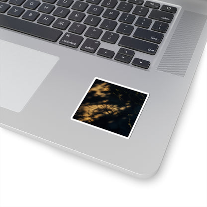 Spring Shadow Play Moody Minimal Sticker | Luxurious Decor