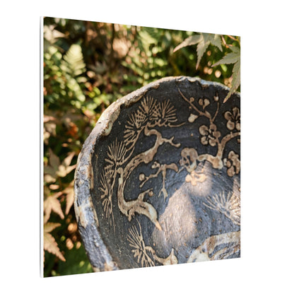 Ceramic Bowl Canvas Art | Summer Japandi Japanese Pattern Art