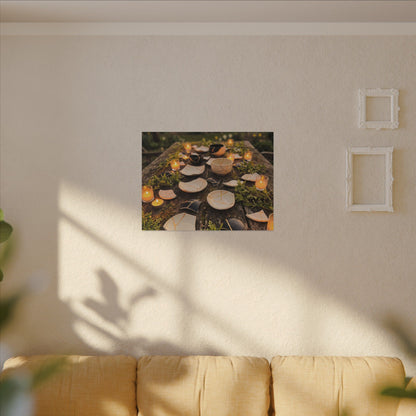 Broken Pottery Spring Canvas Art | Kintsugi Beautiful Design