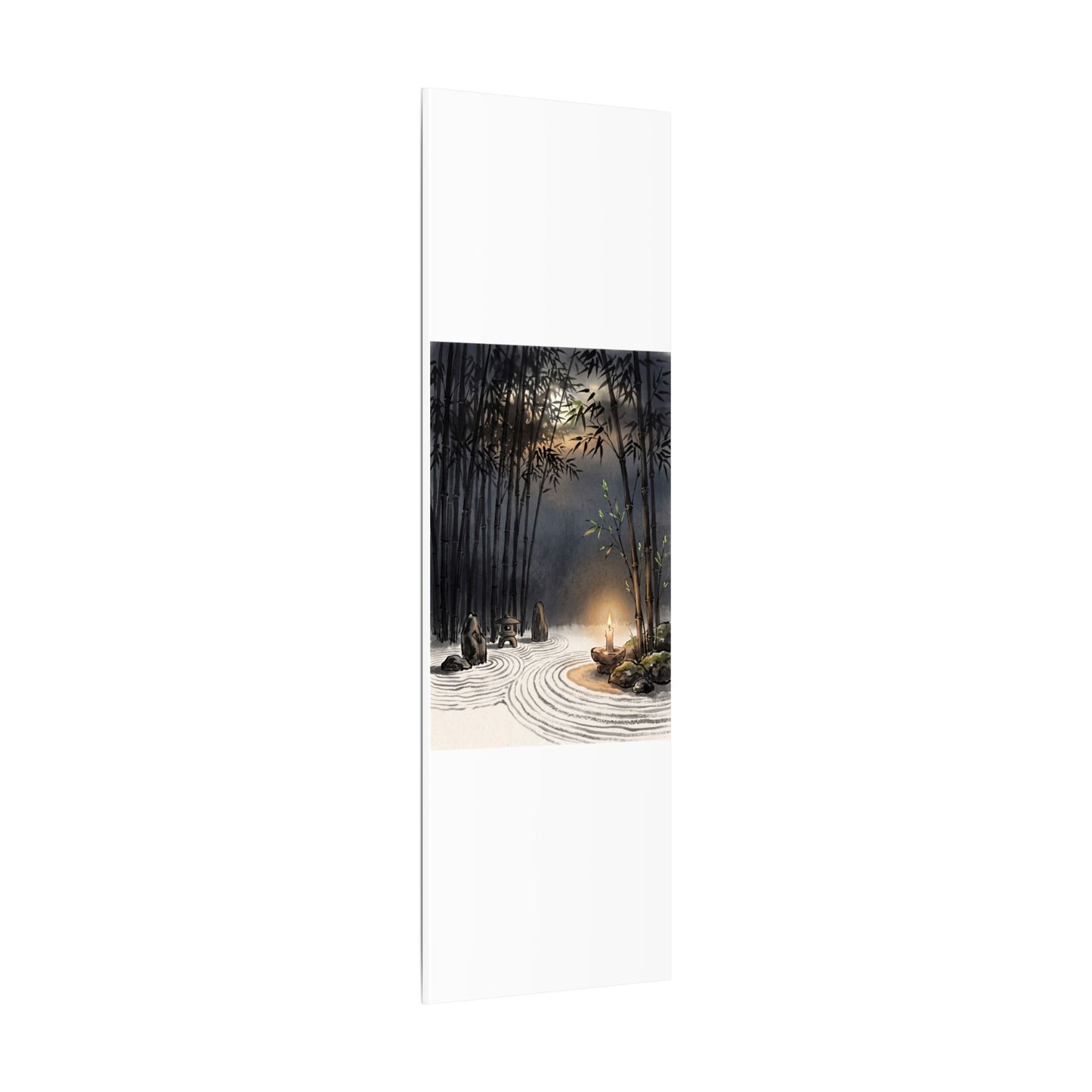 Tranquil Bamboo Grove Canvas Art - Karesansui Zen