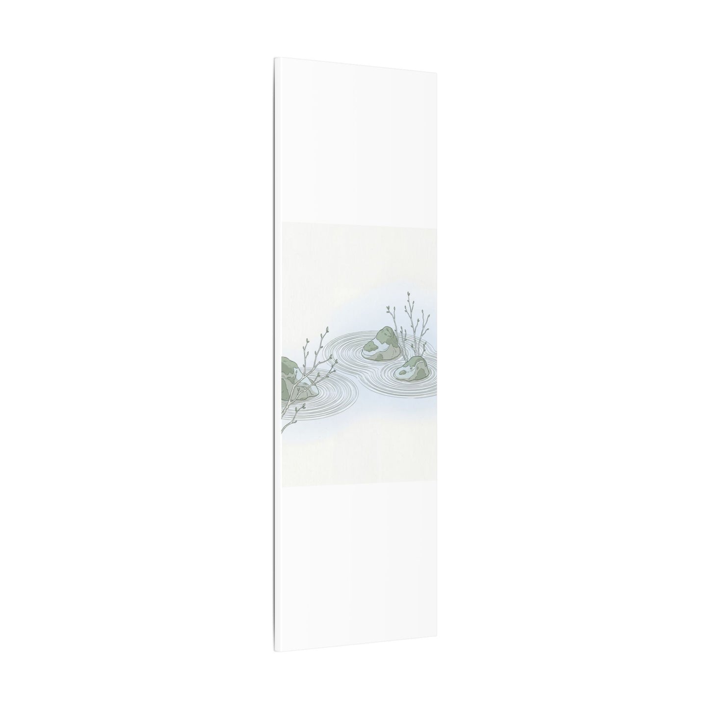 Moonlight Rock Garden Canvas Art - Japandi Ma