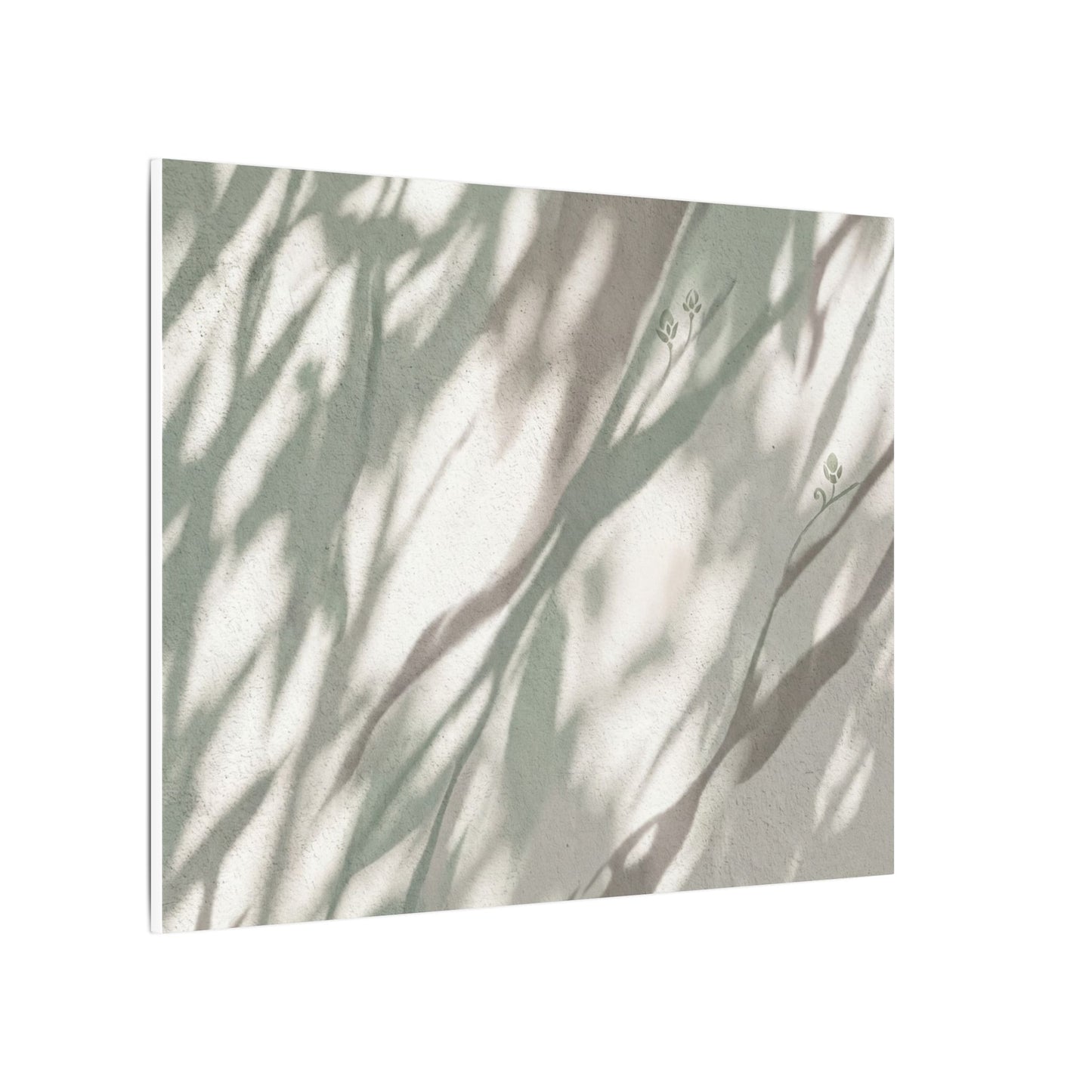 Japandi Shadow Play in Dappled | Japanese Pattern Canvas Art