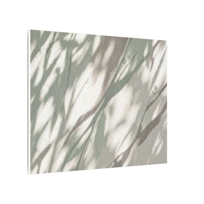 Japandi Shadow Play in Dappled | Japanese Pattern Canvas Art
