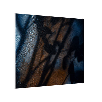 Moonlight Shadow Play Canvas Art - Dark Japandi Ma