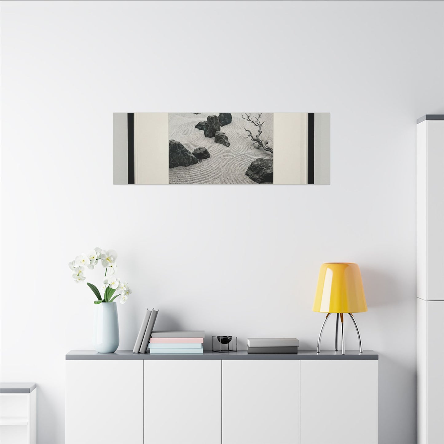 Karesansui Dry Zen Karesansui Canvas Art