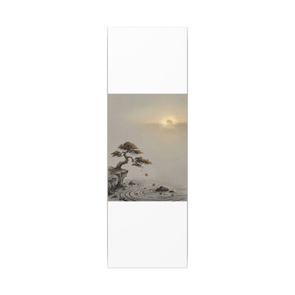 Pine Tree Canvas Art | Autumn Zen Karesansui Art
