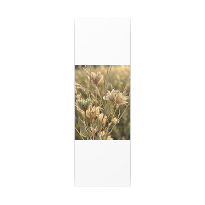 Summer Dried Flowers Minimal Line Canvas Art | Cozy Decor