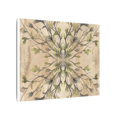 Shibui Shadow Play Canvas Art - Japandi Watercolor