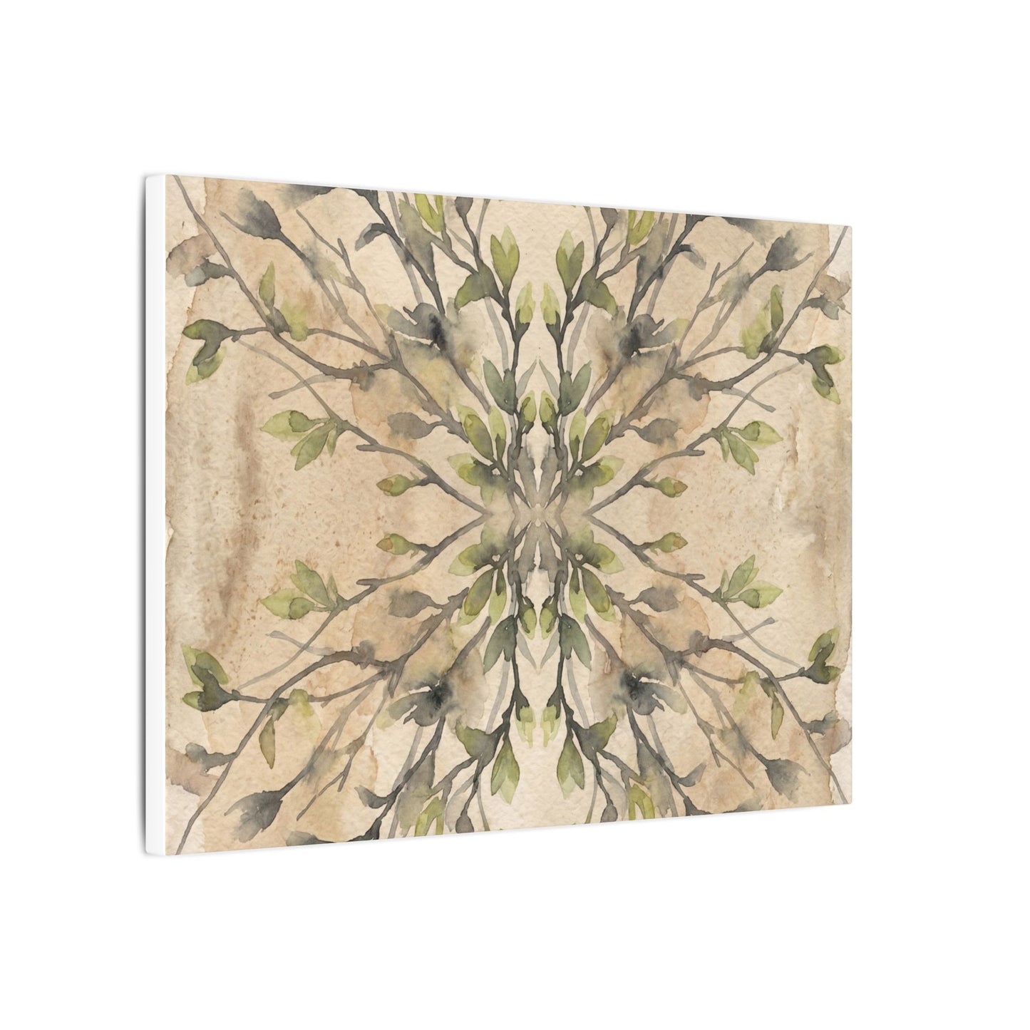 Shibui Shadow Play Canvas Art - Japandi Watercolor