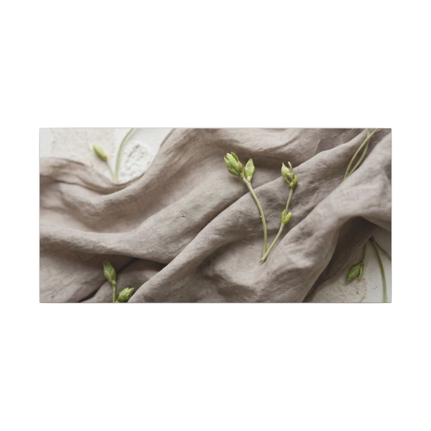 Overcast Silk Drape Canvas Art - Japandi Ma
