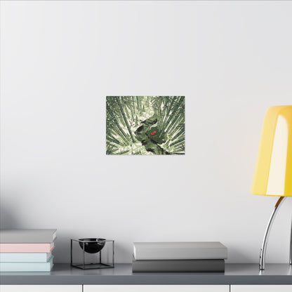 Peaceful Bamboo Grove Canvas Art - Ukiyo E Inspired Zen
