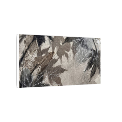 Shadow Play Texture Canvas Art | Cozy Japandi Art