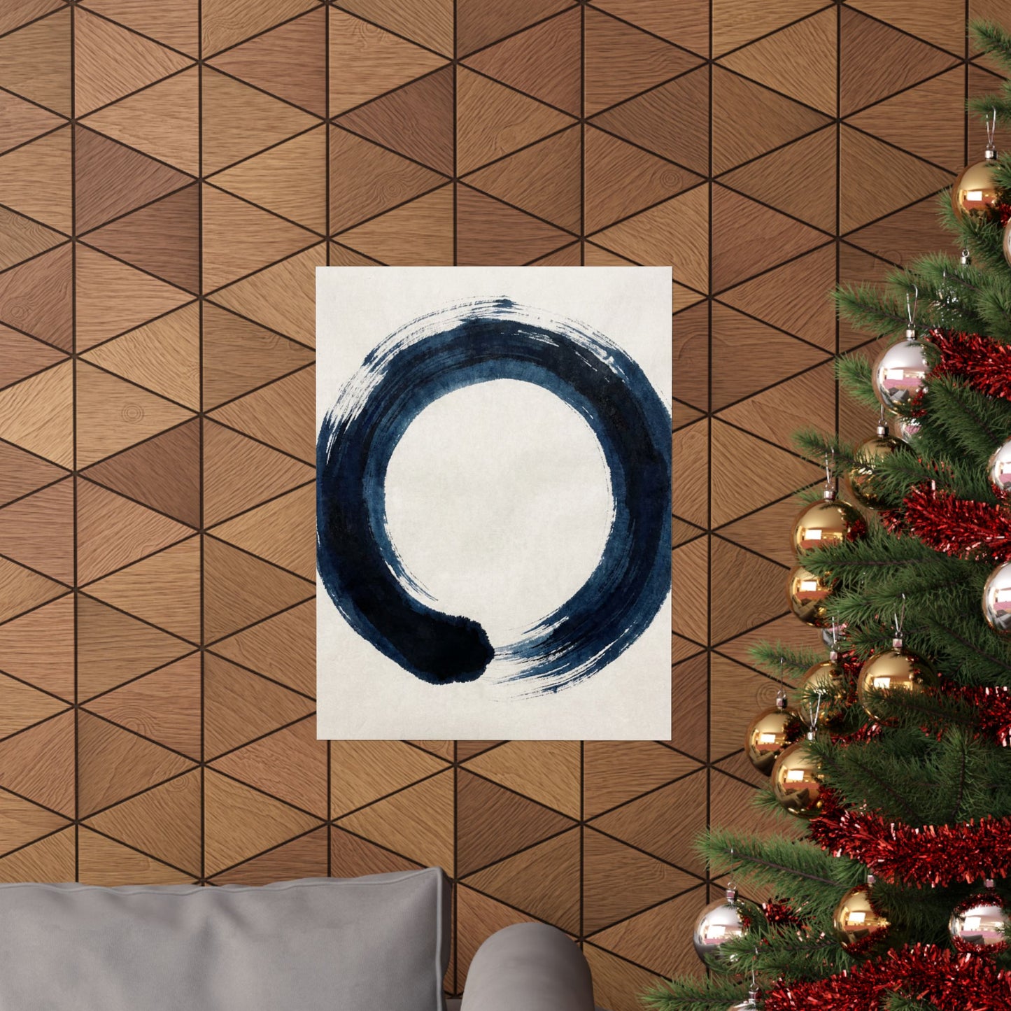 Balanced Meditation Zen Enso Wall Art Print