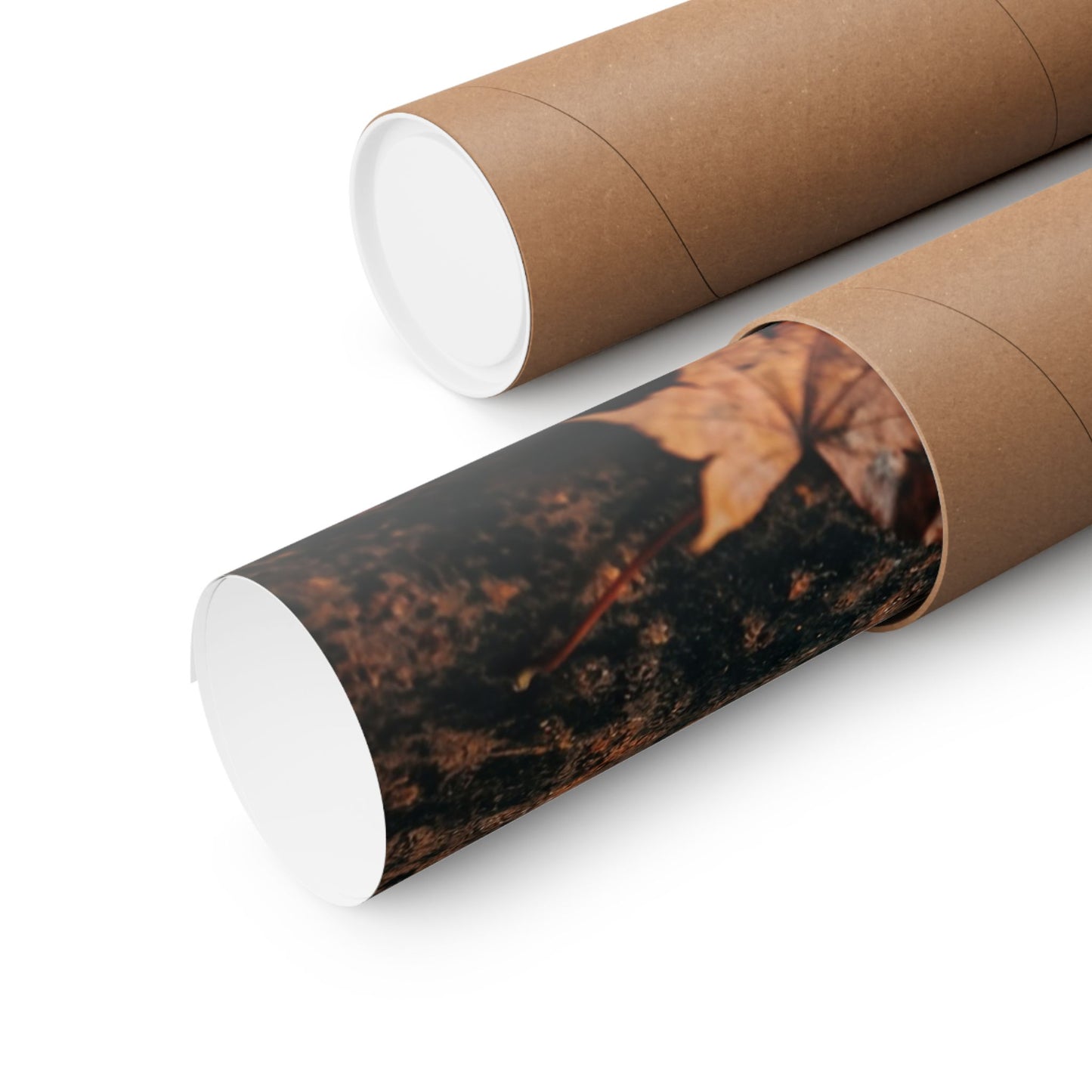 Dark Japandi Rust Patina in Candlelight | Shadow Zen Wall Art Print