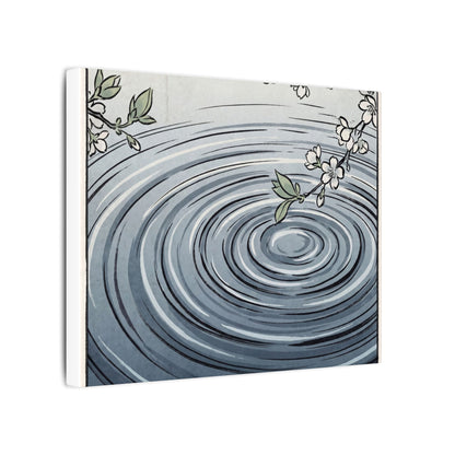 Calm Water Ripple Canvas Art - Ukiyo E Inspired Zen