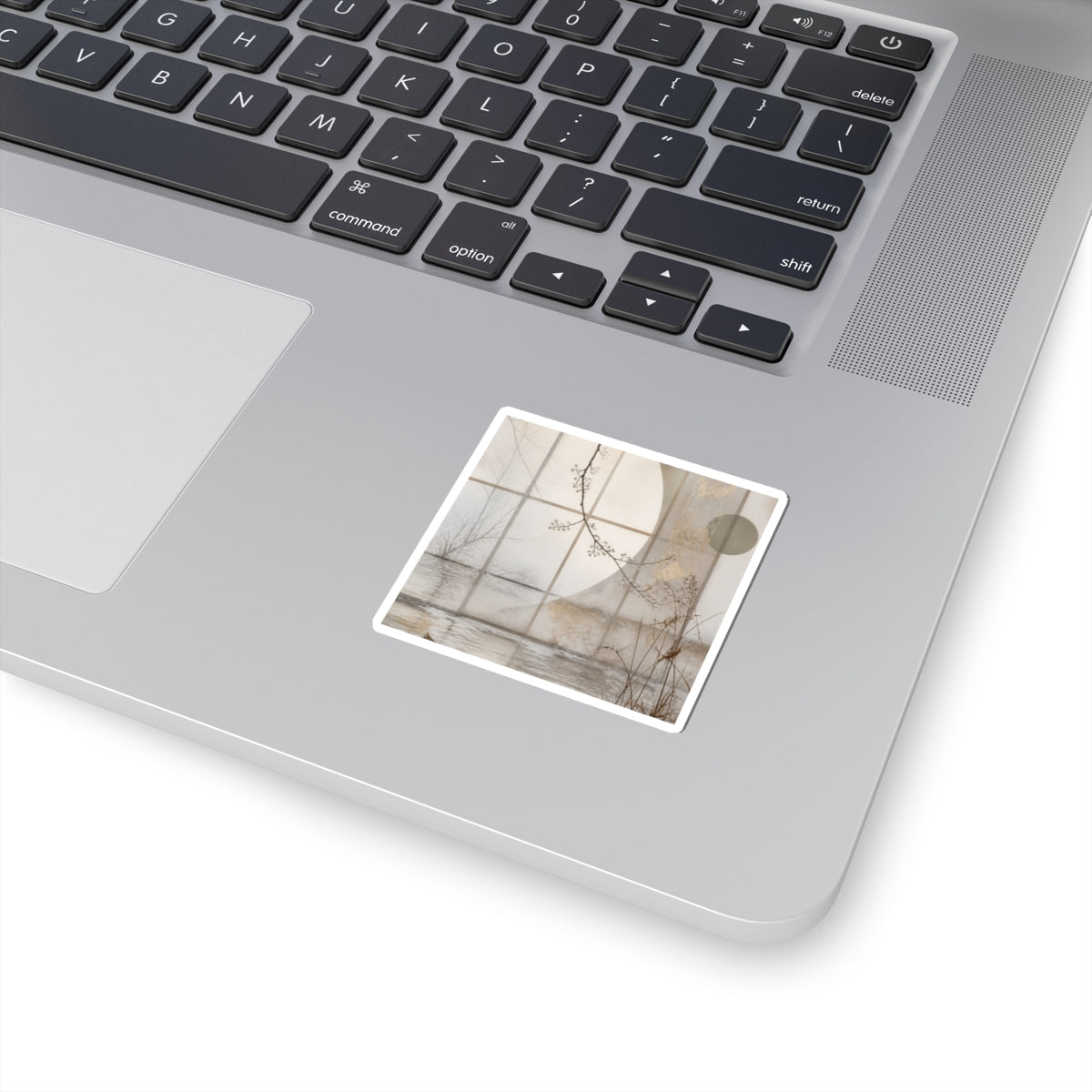 Overcast Shoji Screen Sticker - Japandi Datsuzoku