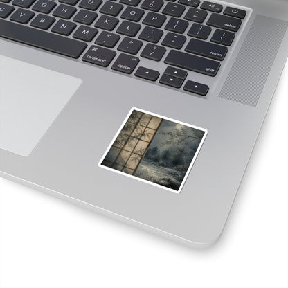Fukinsei Shoji Screen Sticker - Japandi Watercolor