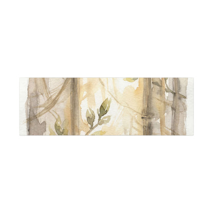 Shoji Screen Spring Canvas Art | Japandi Cozy Design