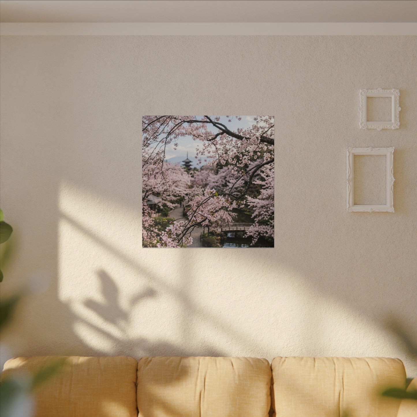 Shibui Ceramic Bowl Canvas Art - Japandi Watercolor