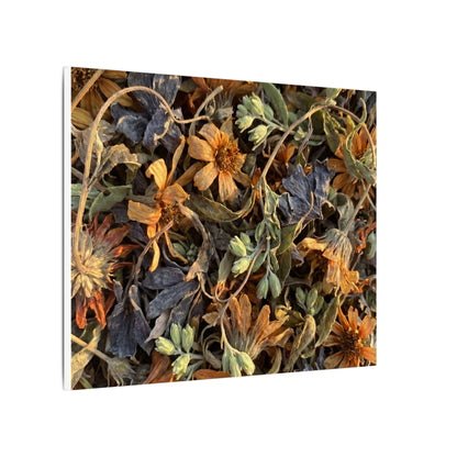 Spring Dried Flowers Japanese Pattern Canvas Art | Warm Decor