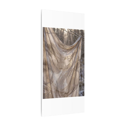 Ma Silk Drape Canvas Art - Japandi Japanese Pattern