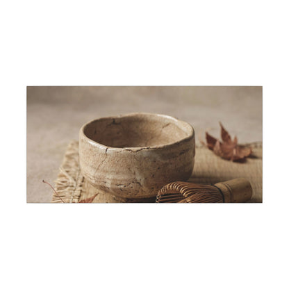 Ma Tea Ceremony Canvas Art - Japandi Texture