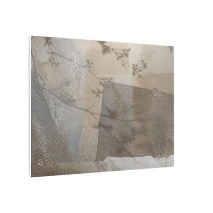 Neutral Shadow Play Canvas Art - Texture Japandi