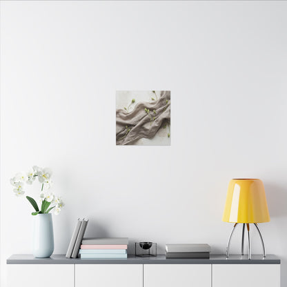 Overcast Silk Drape Canvas Art - Japandi Ma