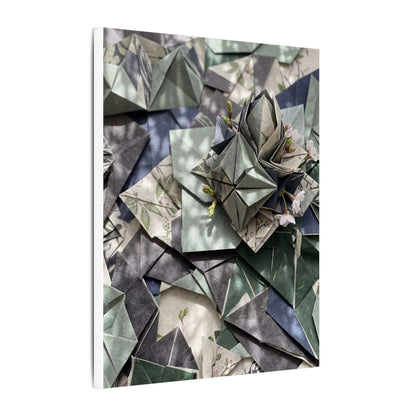 Shibui Paper Fold Canvas Art - Japandi Japanese Pattern