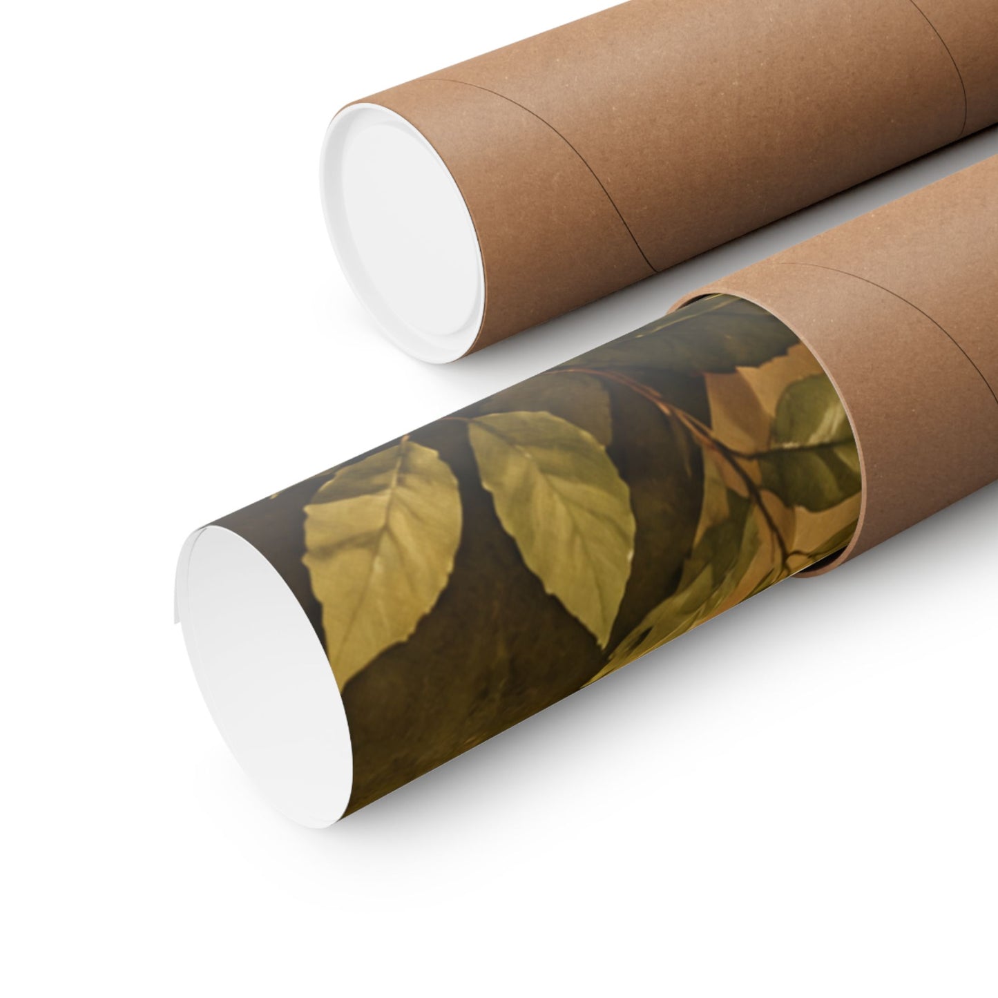 Golden Hour Paper Fold Wall Art Print - Japandi Ma