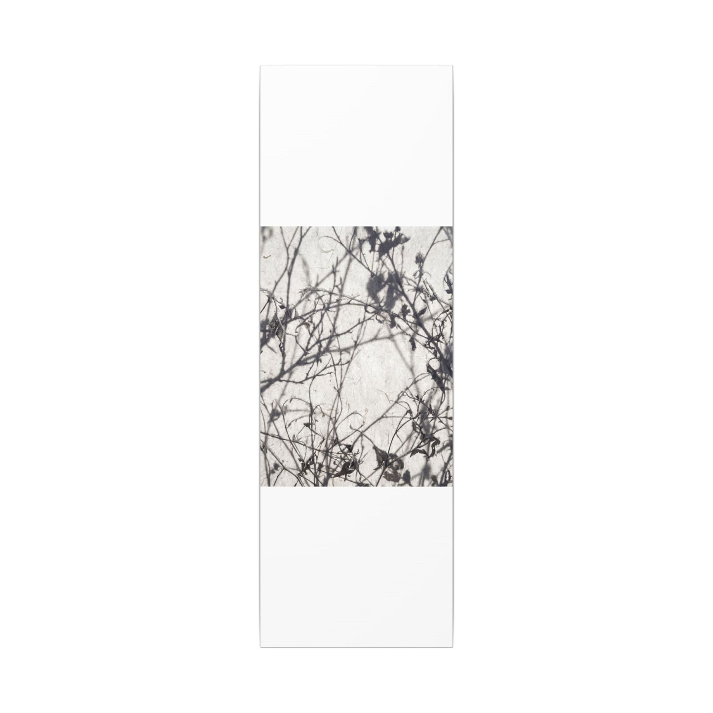 Winter Shadow Play Japanese Pattern Canvas Art | Elegant Decor