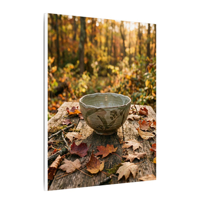 Spring Rock Garden Moody Minimal Canvas Art | Luxurious Decor
