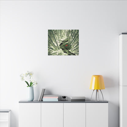 Peaceful Bamboo Grove Canvas Art - Ukiyo E Inspired Zen