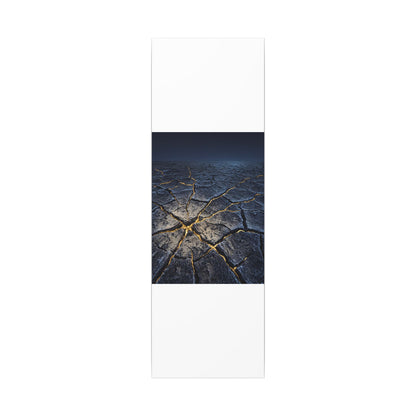 Cracked Earth Broken Beauty Canvas Art | Artful Kintsugi Art