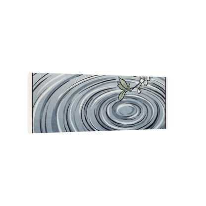 Calm Water Ripple Canvas Art - Ukiyo E Inspired Zen