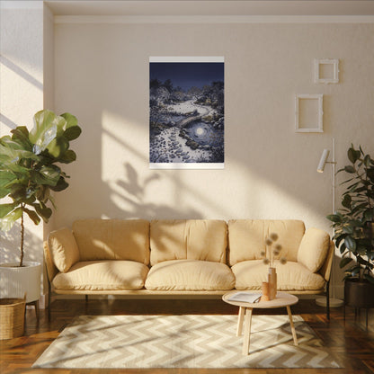 Torii Gate Enso Canvas Art | Contemplative Zen Art