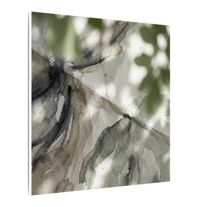 Spring Paper Fold Watercolor Canvas Art | Warm Decor