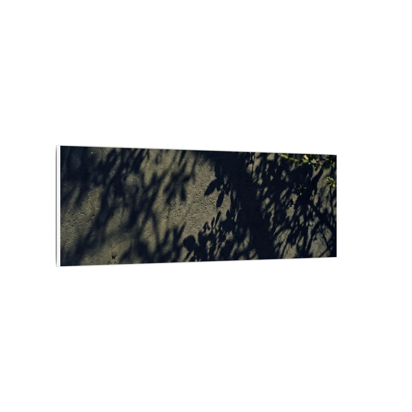 Atmospheric Shadow Play Canvas Art - Moody Minimal Dark Japandi